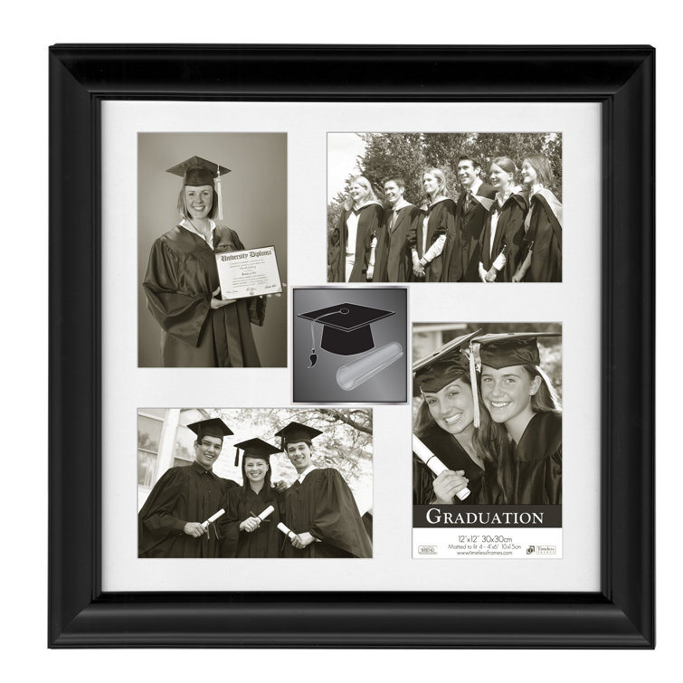 Winston Porter Addison Solid Wood Graduation Collage Frame & Reviews